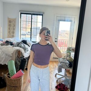 Aritzia XS Sunday best baby tee